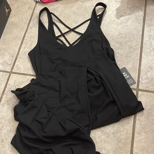 Black Maxi Dress With Slit